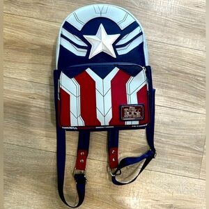 Loungefly Captain America Falcon Mini Backpack